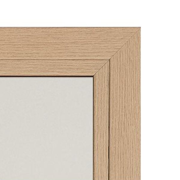 Kit habillage châssis pour porte coulissante à galandage Kreation M03A - 204 CM x 73 CM