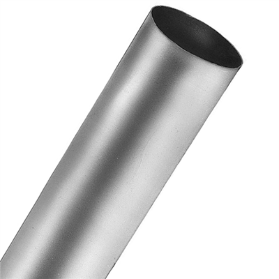 Tuyau descente tronconique VMZINC en zinc naturel soudé - diamètre 80 mm - longueur 2 ml