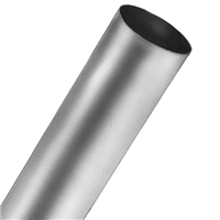 Tuyau descente tronconique VMZINC en zinc naturel soudé - diamètre 80 mm - longueur 2 ml