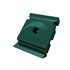 Clip de fixation Easyclip en polyamide Vert RAL6005 pour poteau Easyclip et grillage rigide Moreda