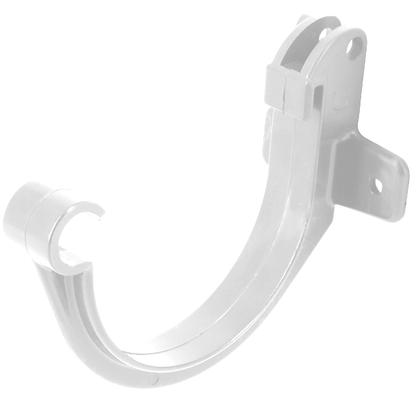 Crochet de fixation sur bandeau Nicoll GB1 pour gouttière LG16 - Techtan Blanc - 1 pièce