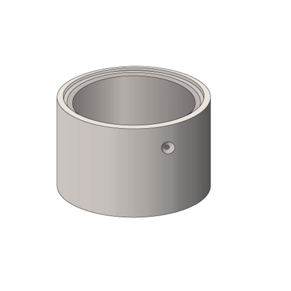 Elément droit bouche d'égout étanche PLUVIOSAFE Ø750 H500