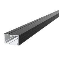 Lambourde pour terrasse en aluminium Réversil Silvadec - 63 x 40 mm - Longueur 3,6 m