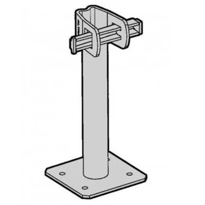 Pied simple pour échafaudage Vito 49 Altrad - hauteur 300 mm