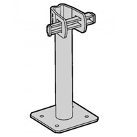 Pied simple pour échafaudage Vito 49 Altrad - hauteur 300 mm