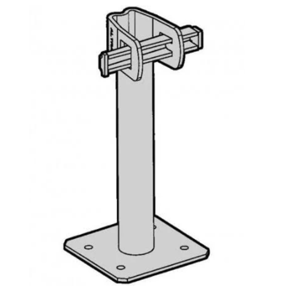 Pied simple pour échafaudage Vito 49 Altrad - hauteur 300 mm