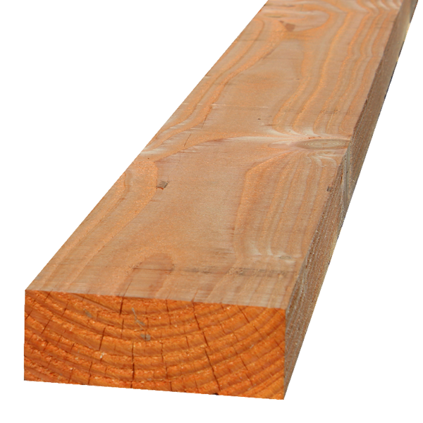 Demi-bastaing en douglas - Traité classe 2 - 110 MM x 40 MM - longueur 4,50 M
