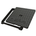 Regard de visite carré en fonte Uno 500 C250 NF avec surface antidérapante et garde anti-odeur - ouverture libre 400,0 mm x 400,0 mm