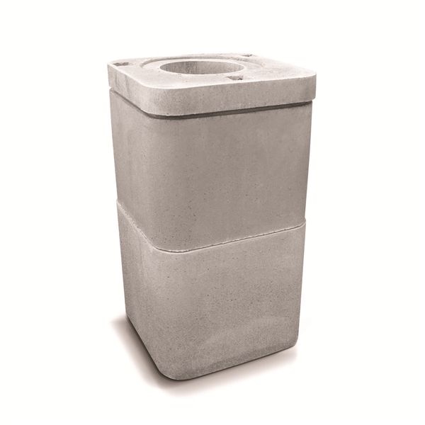 Elément droit carré 1000x1000 HU=90 3 échelons