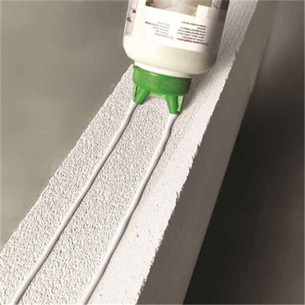 Colle prête à l'emploi pour cloisons et aménagements en béton cellulaire - EasyFix Siporex -bouteille de 1 kg