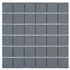 Carrelage mosaïque 4,8 x 4,8 cm pour salle de bain sur filet de 30,3 CM x 30,3 CM - ép. 6,00 MM - Gris foncé