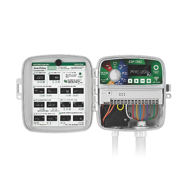 Programmateur arrosage autonome ESP-TM2 - 6 stations - Intérieur - Rain Bird
