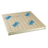 Panneau d'isolation du sol TMS Isolant - chape avec ou sans plancher chauffant - mousse PU - 1,2 x 1 m - 80 mm