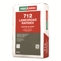 Mortier de voirie à retrait compensé LANKOROAD RAPIDEX 712 - Sac de 25 KG