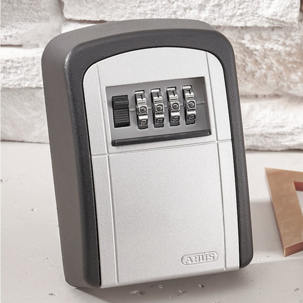 Boîte à clé sécurisée à combinaison à 4 chiffres Abus KeyGarage 707 - fixation murale - 88 x 120 x 39 mm