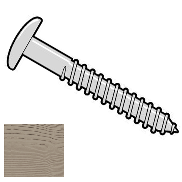 Vis autoforeuse Operal Inox empreinte Torx pour bardage Cedral Click - 4,8 MM x 38 MM - Brun Atlas C14 - Boîte de 100