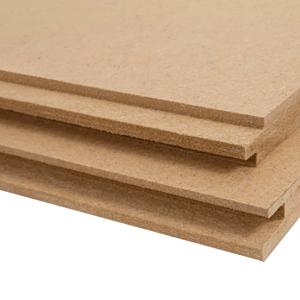 Panneau fibre de bois Agepan DWD Protect - contreventement, pare-pluie et sous-toiture - 2515 x 640 mm - ép.16 mm - rainure et languette