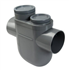 Siphon disconnecteur monobloc Femelle/Femelle sans bouchon - ø 125 mm