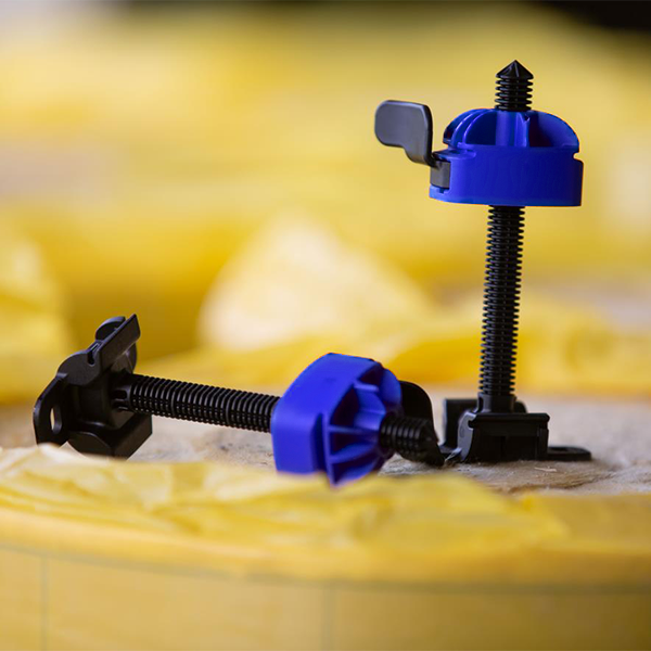 Appui intermédiaire réglable Gypso 120 pour fourrure F45 ou F47 - isolant de 35 à 120 MM - boîte de 50