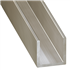 Profilé U en acier inoxydable 15 x 10 x 15 mm longueur 2 mètres