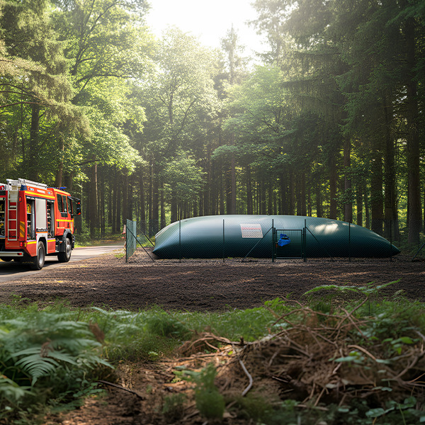 Citerne souple pour réserve incendie - 60,0 m³