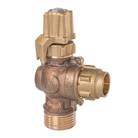 ROBINET PEC BRONZE UNIVERSEL SPHERIQ_DN25_PETIT B._PE32_FIL33X42_FERM. GAUCHE