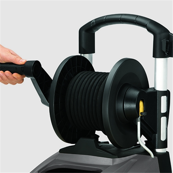 Nettoyeur haute pression eau chaude monophasé Karcher HDS 5/11 UX+ - 230V - 110 bar - débit 450 l/h avec enrouleur