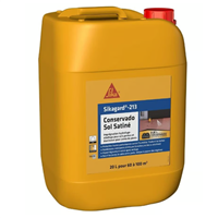 Imperméabilisant sols extérieurs poreux à fort trafic - Sikagard-213 Conservado Sol Satin - bidon de 20,0 LTR
