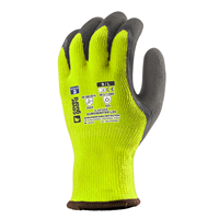 Gant EUROWINTER L20 fourré acryl paume dble enduit latex 09