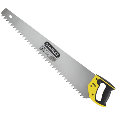 Scie à béton cellulaire Stanley 1,2 dents par pouce longueur 650 mm