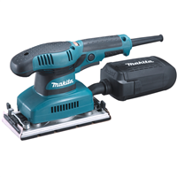 Ponceuse vibrante filaire Makita BO3711 pour abrasif de 93 x 228 mm - 190 W - avec boîte à poussières
