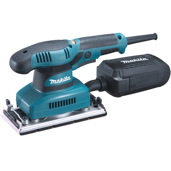Ponceuse vibrante filaire Makita BO3711 pour abrasif de 93 x 228 mm - 190 W - avec boîte à poussières