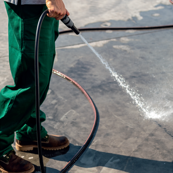 Tuyau d'arrosage professionnel Profy Fitt - Diamètre 19 mm - Longueur 50 mètres - Noir