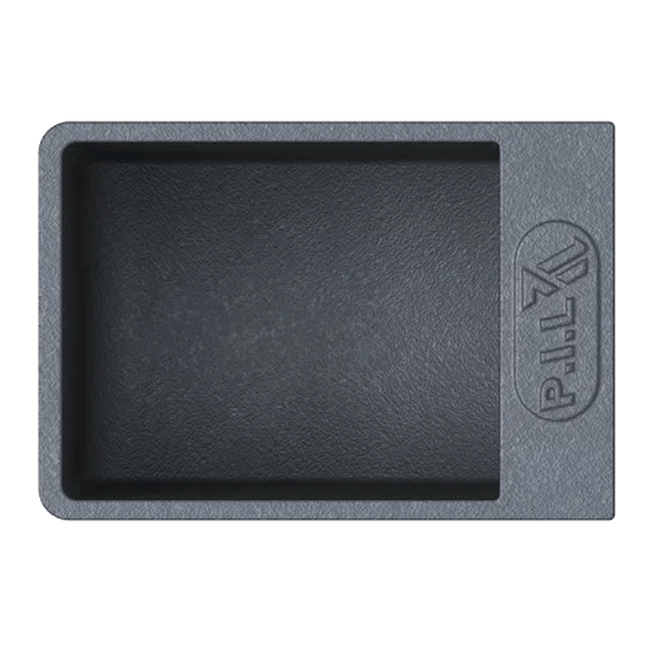 Sabot de gargouille en fonte 185 x 128 mm - hauteur 126 mm - Sortie ∅ 104 mm