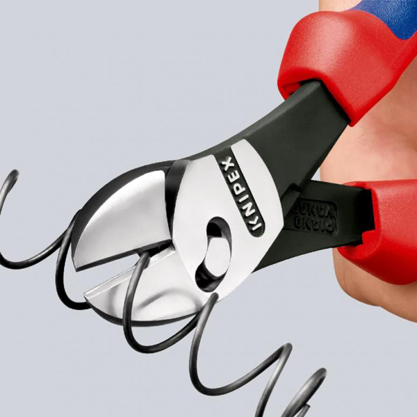 Pince coupante de côté Twin Force Knipex - Longueur 180 mm - Poignées gainées