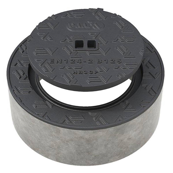 Regard Hydraulique rond couronnes beton B125 /PVC315