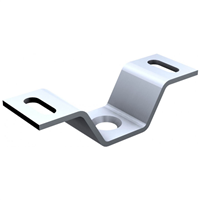 Patte à visser au plafond pour vis M14