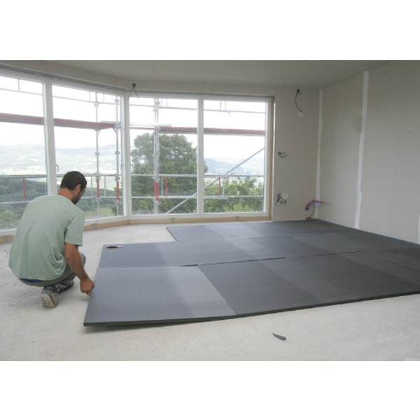 Panneau isolant PSE pour sols sous chape ou dalle hydraulique - Knauf Xtherm Sol Th31 - R= 2,60 m².K/W - 1,20 M x 1,00 M - ép. 81 MM