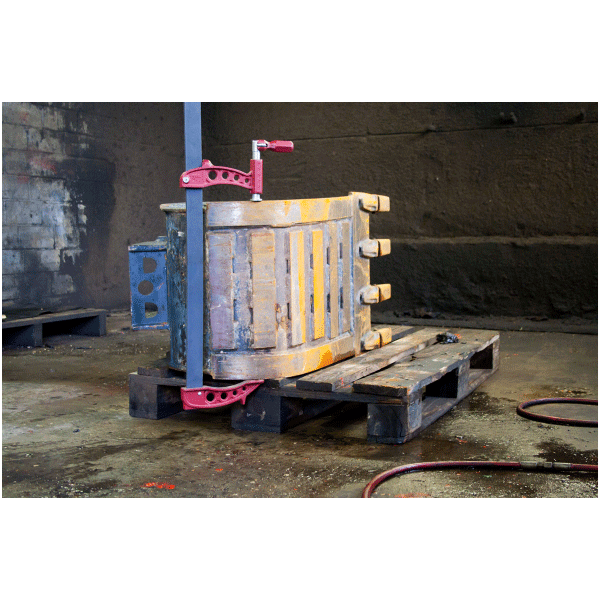 Serre-joint Piher Maxipress R - Tige 40x10 mm saillie 16 cm longueur 150 cm