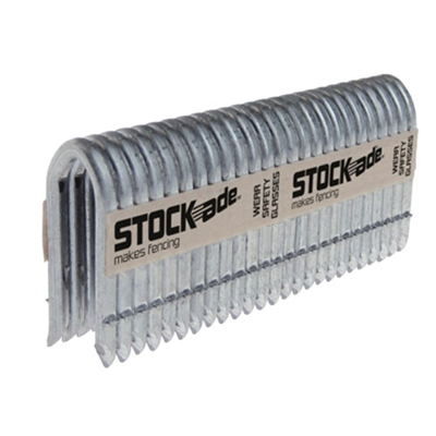 Agrafe en acier galvanisé Stockade avec gaz pour agrafeuse ST400i - 40x4 mm - boîte de 1000