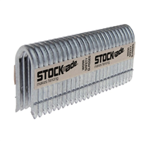 Agrafe en acier galvanisé Stockade avec gaz pour agrafeuse ST400i - 40x4 mm - boîte de 1000