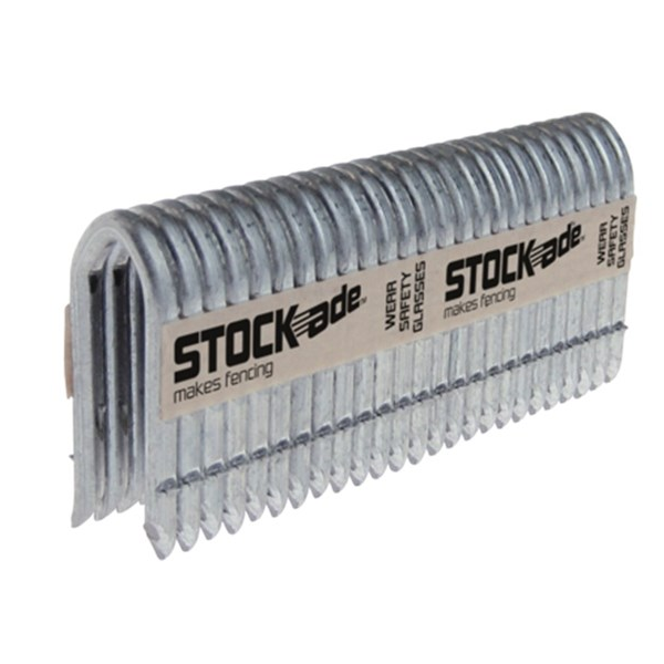 Agrafe en acier galvanisé Stockade avec gaz pour agrafeuse ST400i - 40x4 mm - boîte de 1000