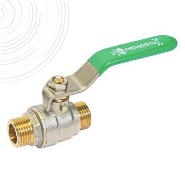 Vanne à sphère NF Double Mâle 1"1/4 Passage intégral Poignée plate