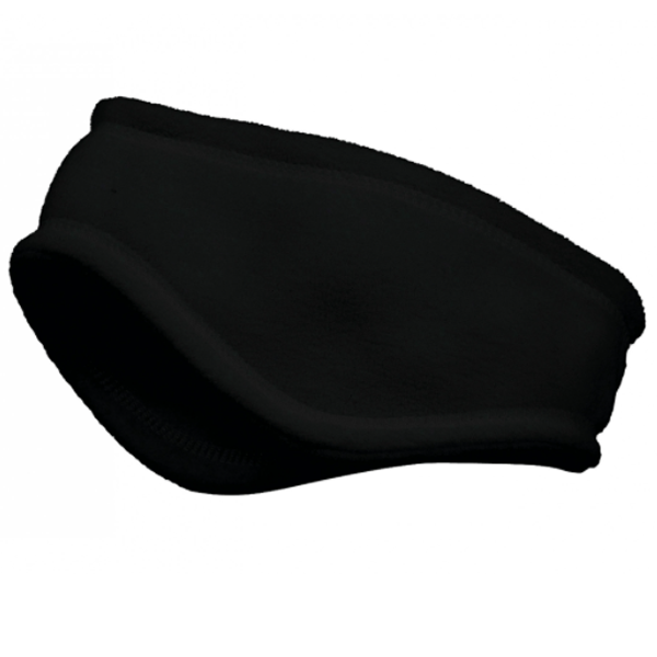 Bandeau polaire 100% polyester micro polaire - K-Up - taille 55 cm - coloris noir