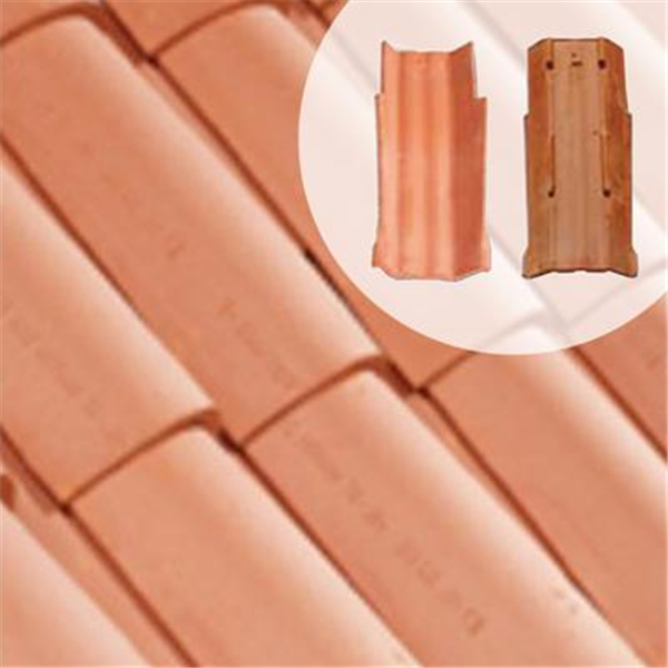 Tuile Canal terre cuite Multi'fix Tegula 46 - Rouge