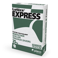 Plâtre polyvalent - Lutèce Express - prise rapide - sac de 25 kg