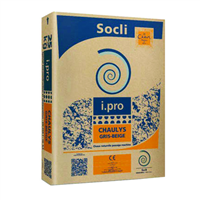 Enduit à la chaux hydraulique naturelle - Chaulys - Gris beige - sac de 25 KG