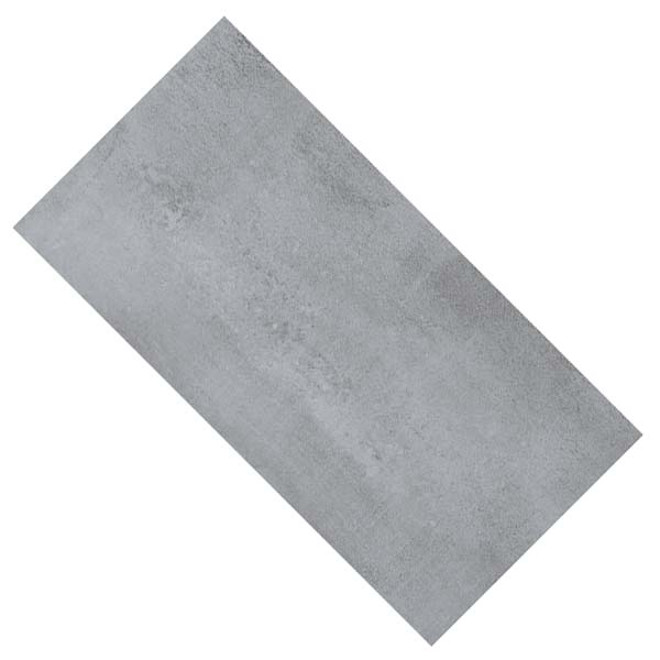 Margelle extérieure grès cérame émaillé rectifié effet béton Upnuance - 60 CM x 30 CM - ép. 20 MM - Ash