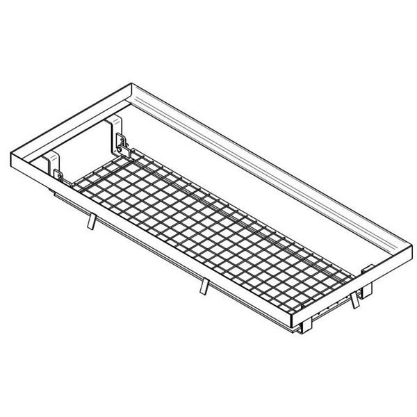 CADRE ACIER L3T AVEC GRILLE DE PROTECTION