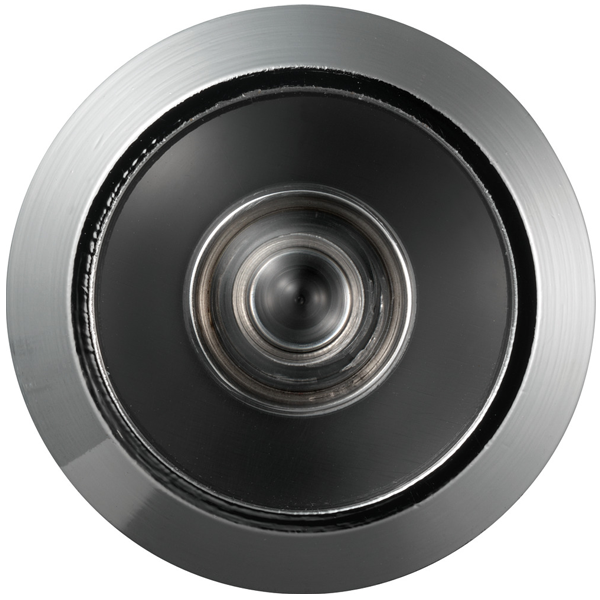 Judas optique Abus 1200 pour porte d'entrée d'épaisseur 35 à 59 mm - Ø 14 mm - vue à 160° - doré